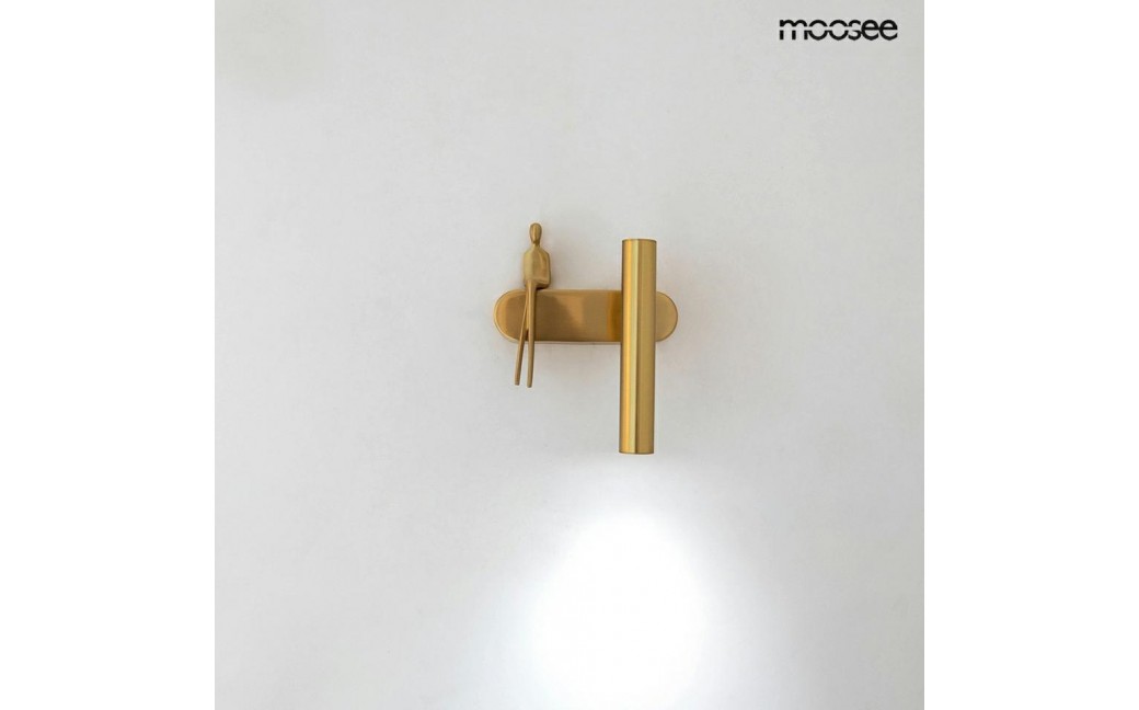 MOOSEE lampa ścienna BOY TUBE R złota (MSE1501100479)