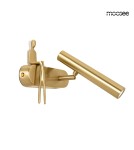 Wall lamps for bedrooms - MOOSEE BOY TUBE R gold wall lamp (MSE1501100479) - product 5