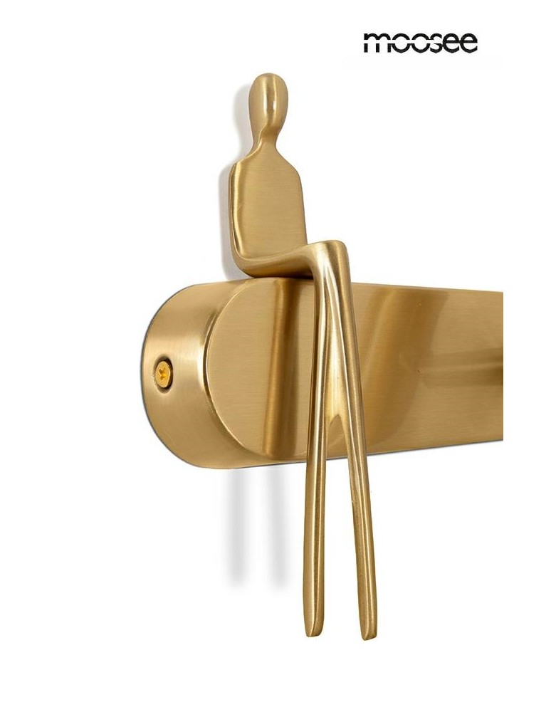 Wall lamps for bedrooms - MOOSEE BOY TUBE R gold wall lamp (MSE1501100479) - product kolory-swiatla.pl 8