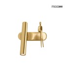 Wall lamps for bedrooms - MOOSEE BOY TUBE L gold wall lamp (MSE1501100481) - product 1