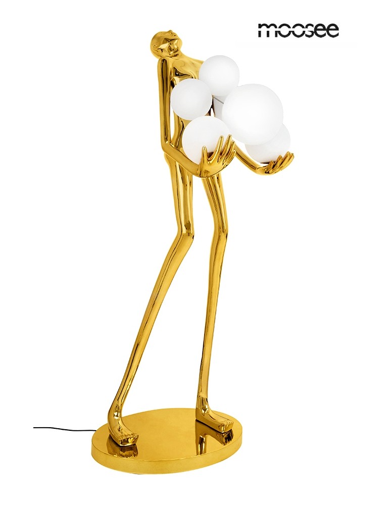 Designer floor lamps - MOOSEE HUMAN GOLD PREMIUM floor lamp (MSE1501100427) - product kolory-swiatla.pl 1