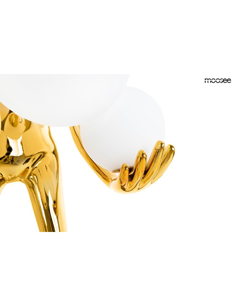 Designer floor lamps - MOOSEE HUMAN GOLD PREMIUM floor lamp (MSE1501100427) - product kolory-swiatla.pl 5