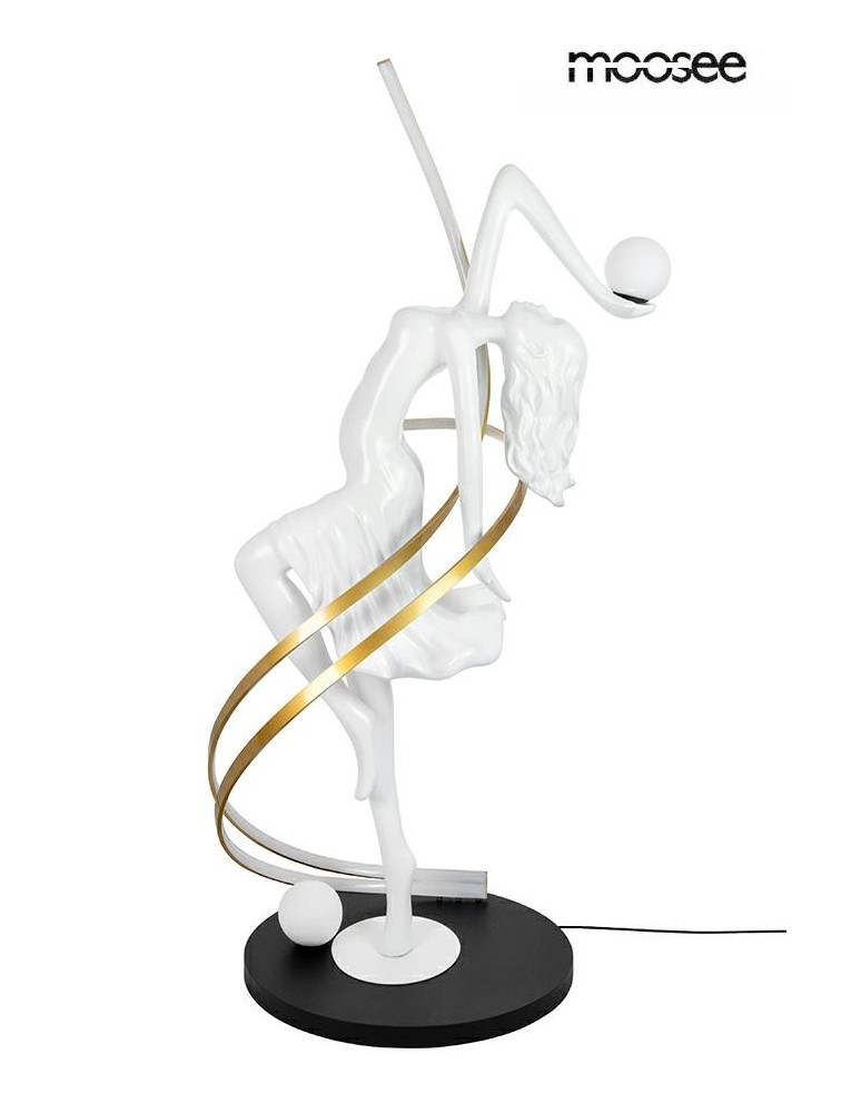 Designer floor lamps - MOOSEE floor lamp DANCING QUEEN white (MSE1501100428) - product kolory-swiatla.pl 1