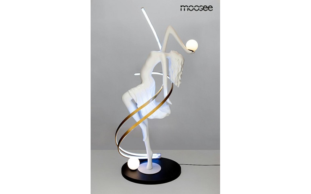 MOOSEE lampa podłogowa DANCING QUEEN biała (MSE1501100428)