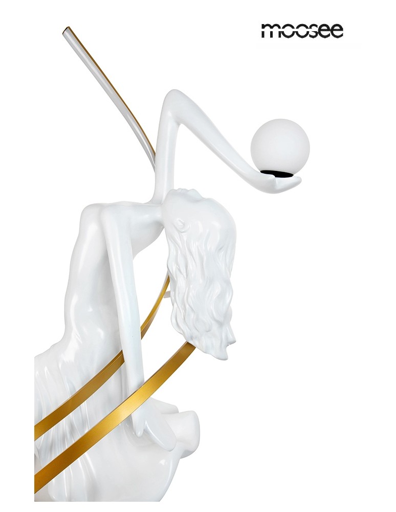 Designer floor lamps - MOOSEE floor lamp DANCING QUEEN white (MSE1501100428) - product kolory-swiatla.pl 3