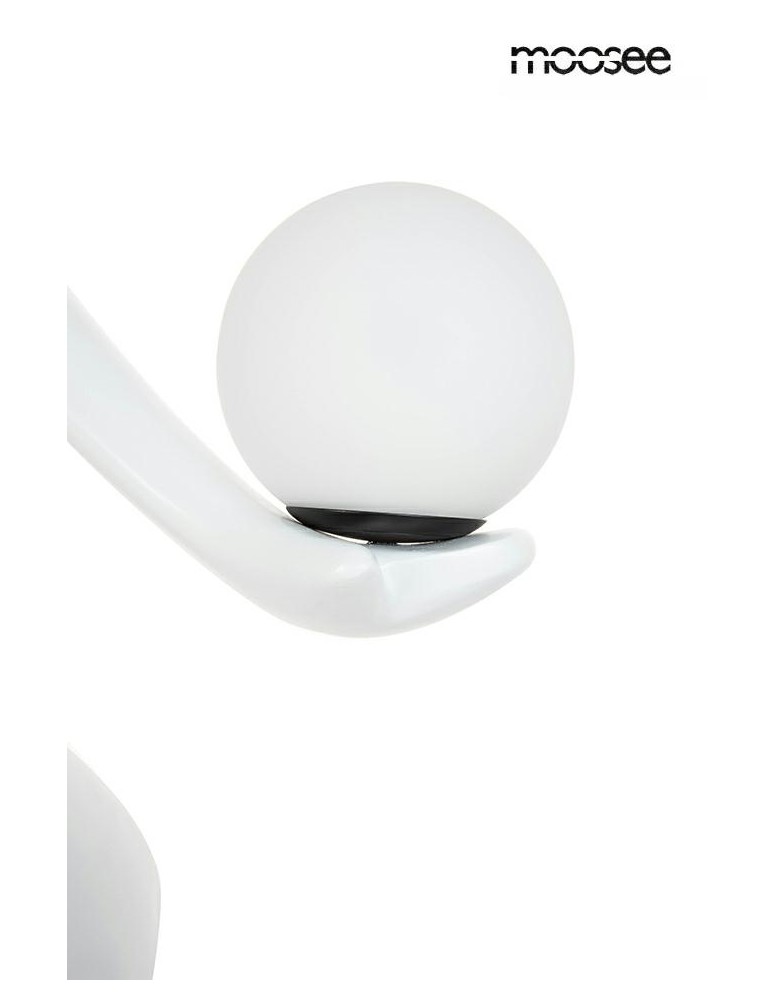 Designer floor lamps - MOOSEE floor lamp DANCING QUEEN white (MSE1501100428) - product kolory-swiatla.pl 4
