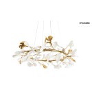 Designer pendant lamps - MOOSEE FLORA 80 PP gold pendant lamp (MSE1501100448) - product 1