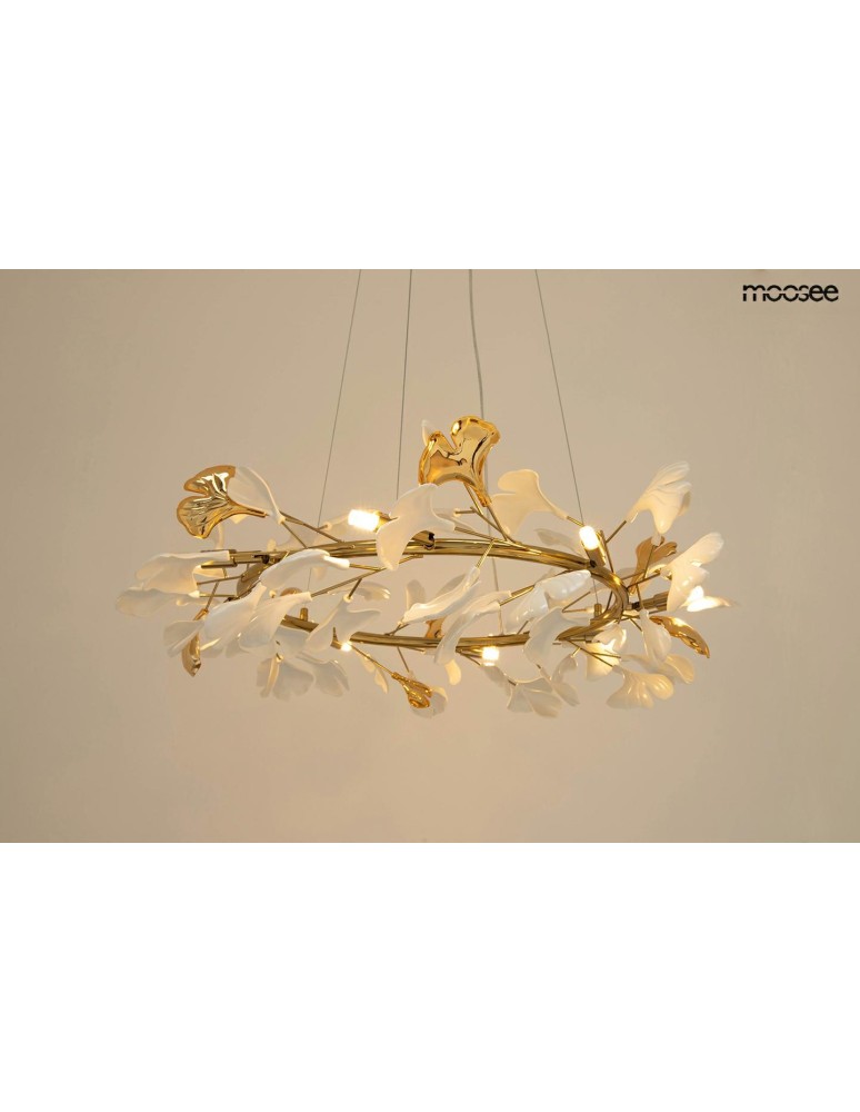 Designer pendant lamps - MOOSEE FLORA 80 PP gold pendant lamp (MSE1501100448) - product kolory-swiatla.pl 2