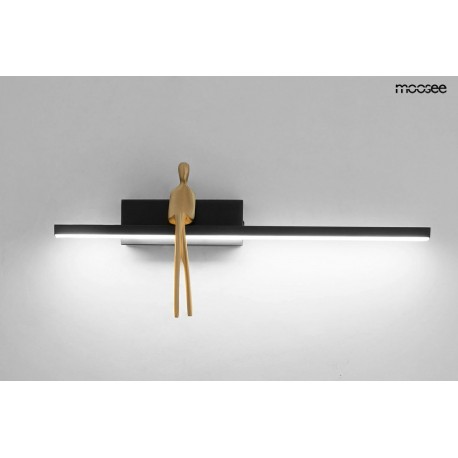 MOOSEE lampa ścienna BOY czarna (MSE1501100459)