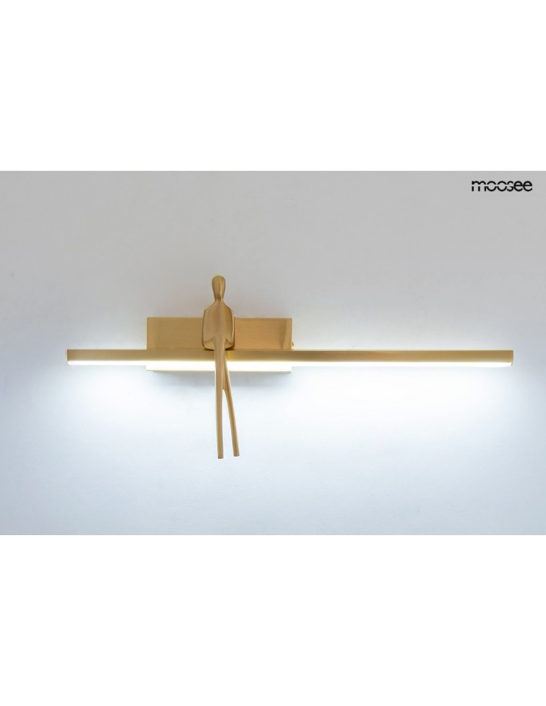 Designer wall lamps - MOOSEE BOY gold wall lamp (MSE1501100452) - product kolory-swiatla.pl 2