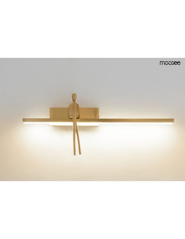 Designer wall lamps - MOOSEE BOY gold wall lamp (MSE1501100452) - product kolory-swiatla.pl 3
