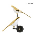 Designer wall lamps - MOOSEE BIRD TWIN gold wall lamp (MSE1501100458) - product 1
