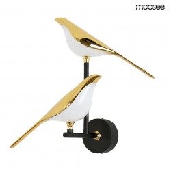 MOOSEE lampa ścienna BIRD TWIN złota (MSE1501100458)