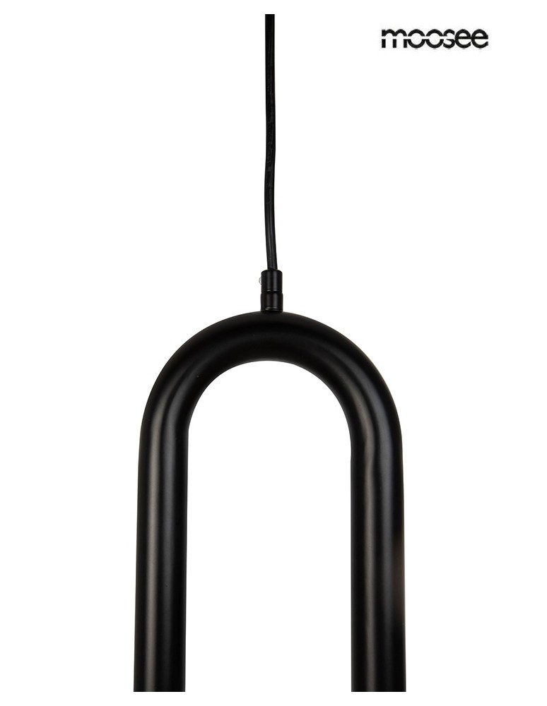 Single pendant lamps - MOOSEE PUZO S pendant lamp black (MSE1501100419) - product kolory-swiatla.pl 4