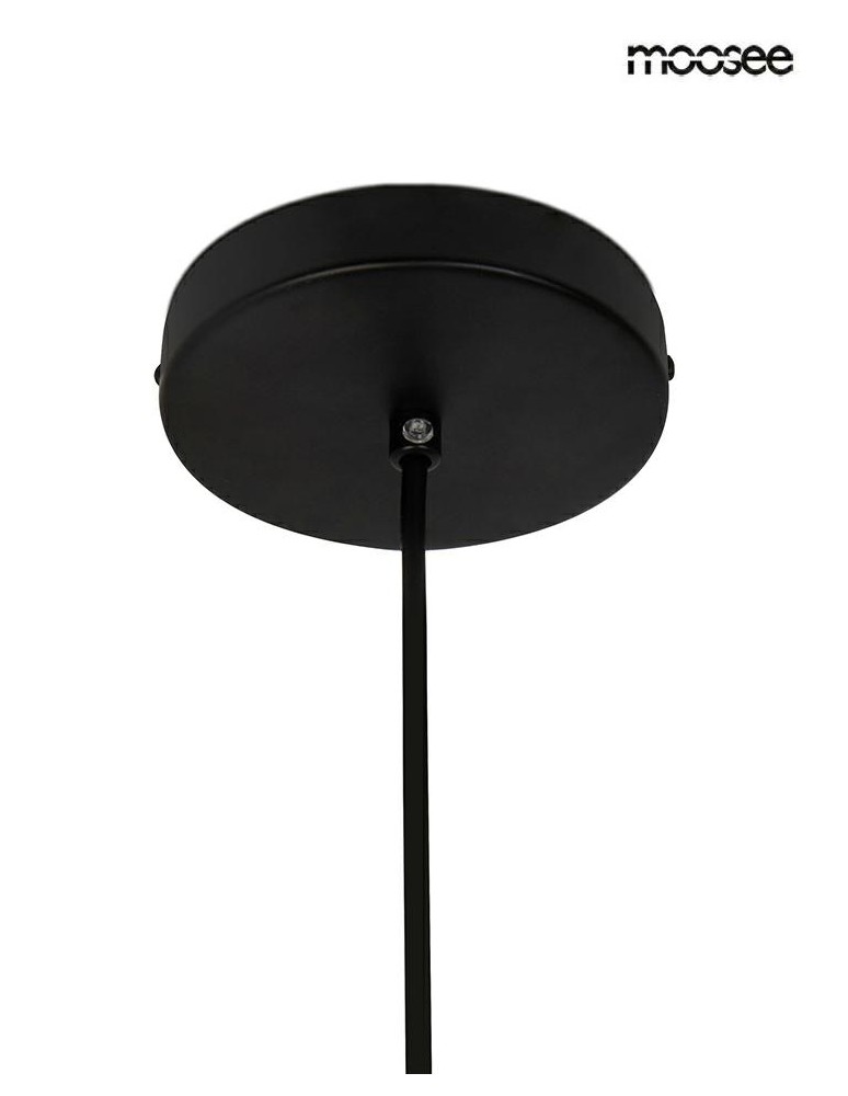 Single pendant lamps - MOOSEE PUZO S pendant lamp black (MSE1501100419) - product kolory-swiatla.pl 5