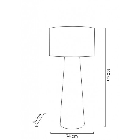 MOOSEE lampa podłogowa KAS 160 (MSE1501100332)