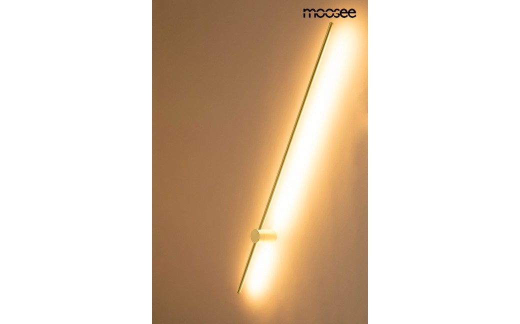 MOOSEE lampa ścienna OMBRE 120 złota (MSE1501100414)