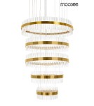 Glamour pendant lamps - MOOSEE pendant lamp GHIA 5 gold (MSE1501100396) - product 1