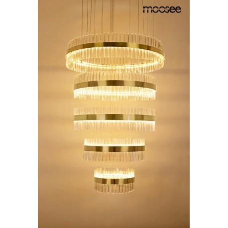 MOOSEE lampa wisząca GHIA 5 złota (MSE1501100396)