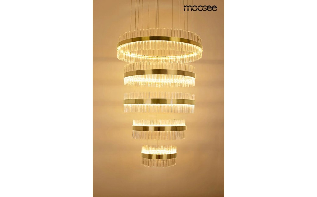 MOOSEE lampa wisząca GHIA 5 złota (MSE1501100396)