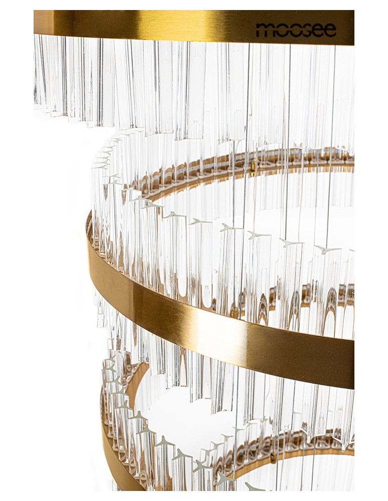 Glamour pendant lamps - MOOSEE pendant lamp GHIA 5 gold (MSE1501100396) - product kolory-swiatla.pl 4