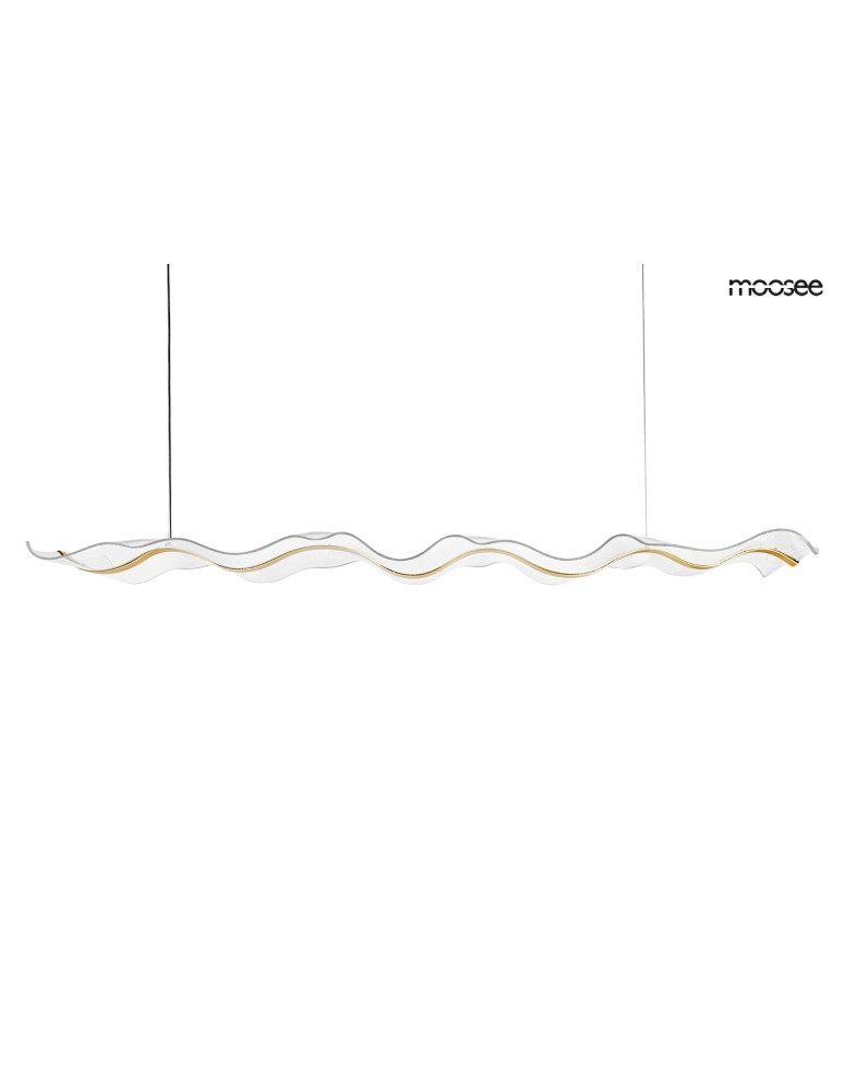 Pendant lamps over the island - MOOSEE BREATH 180 gold pendant lamp (MSE1501100405) - product kolory-swiatla.pl 1