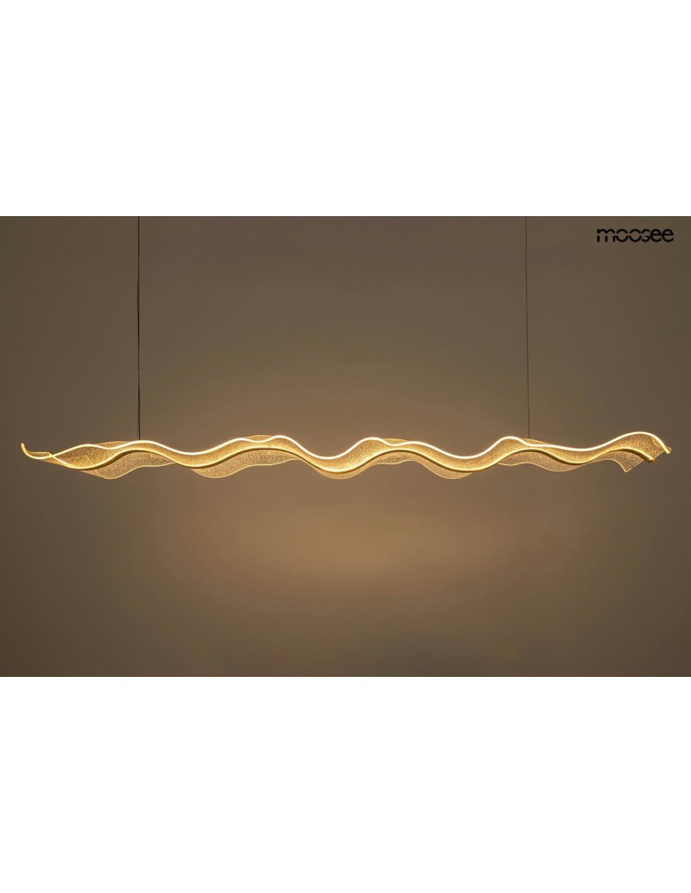 Pendant lamps over the island - MOOSEE BREATH 180 gold pendant lamp (MSE1501100405) - product kolory-swiatla.pl 2