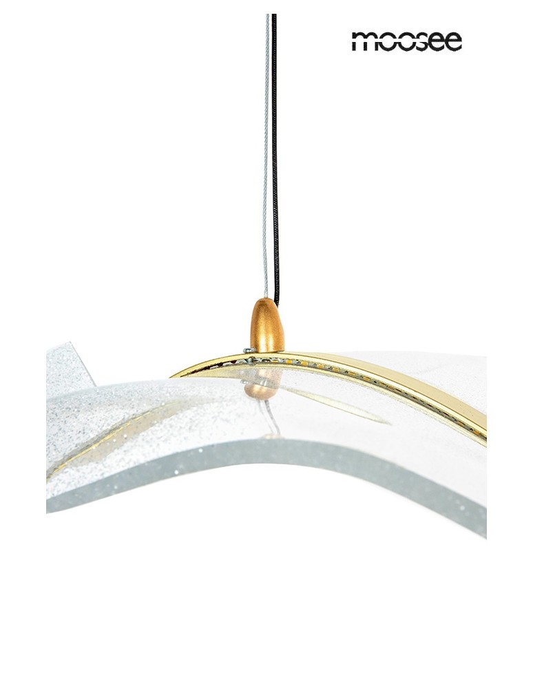 Pendant lamps over the island - MOOSEE BREATH 180 gold pendant lamp (MSE1501100405) - product kolory-swiatla.pl 8