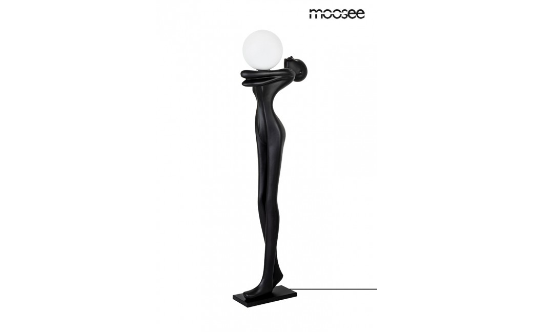 MOOSEE lampa podłogowa HUMAN MOON - włókno szklane, szkło (MSE1501100337)