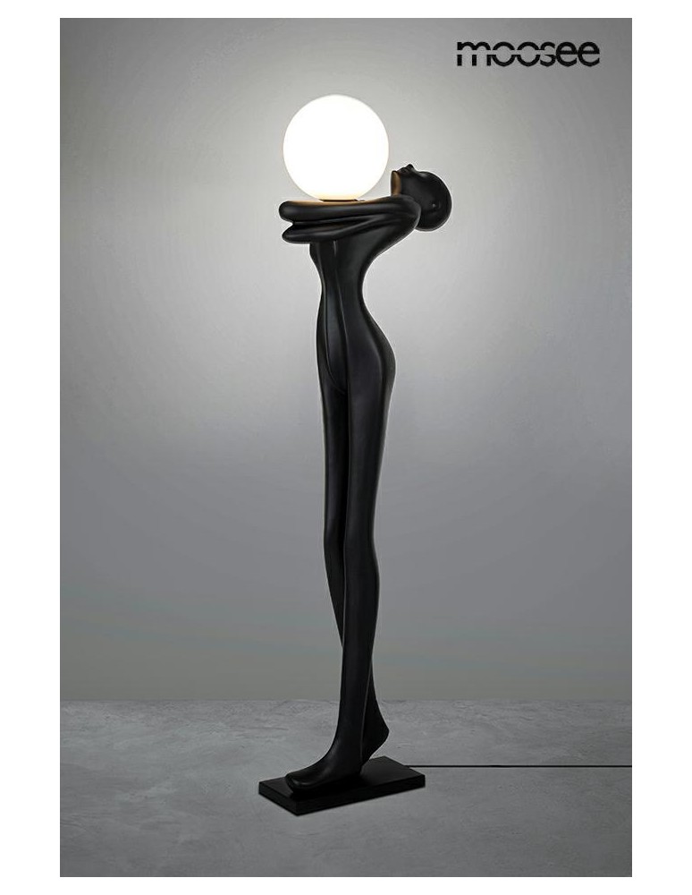 Designer floor lamps - MOOSEE HUMAN MOON floor lamp - fiberglass, glass (MSE1501100337) - product kolory-swiatla.pl 2