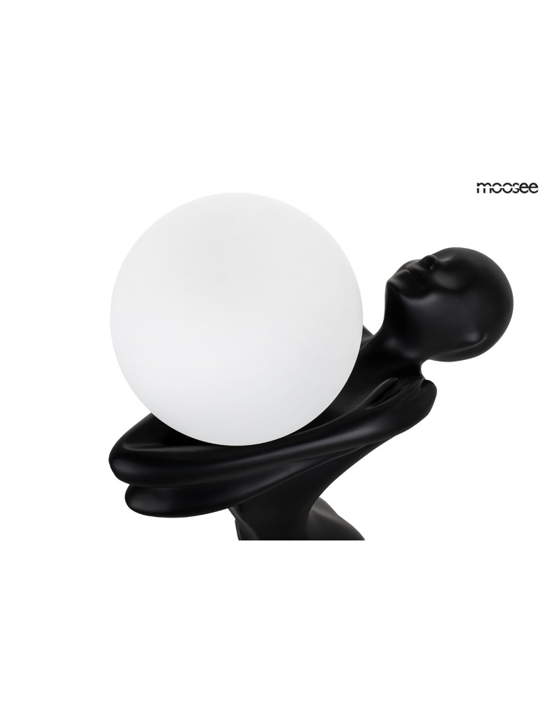 Designer floor lamps - MOOSEE HUMAN MOON floor lamp - fiberglass, glass (MSE1501100337) - product kolory-swiatla.pl 4