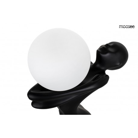 MOOSEE lampa podłogowa HUMAN MOON - włókno szklane, szkło (MSE1501100337)