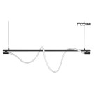 Pendant lamps over the island - MOOSEE pendant lamp SERPIENTE 120 black (MSE1501100394) - product 1