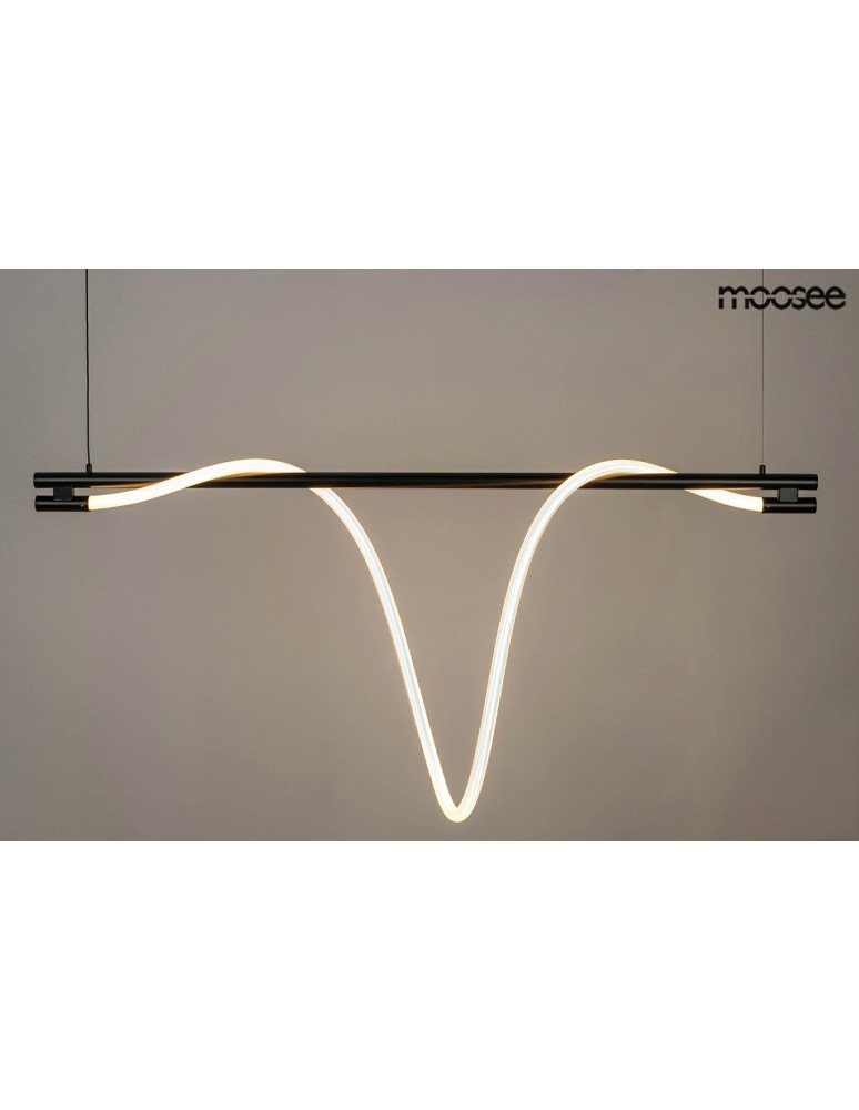 Pendant lamps over the island - MOOSEE pendant lamp SERPIENTE 120 black (MSE1501100394) - product kolory-swiatla.pl 3