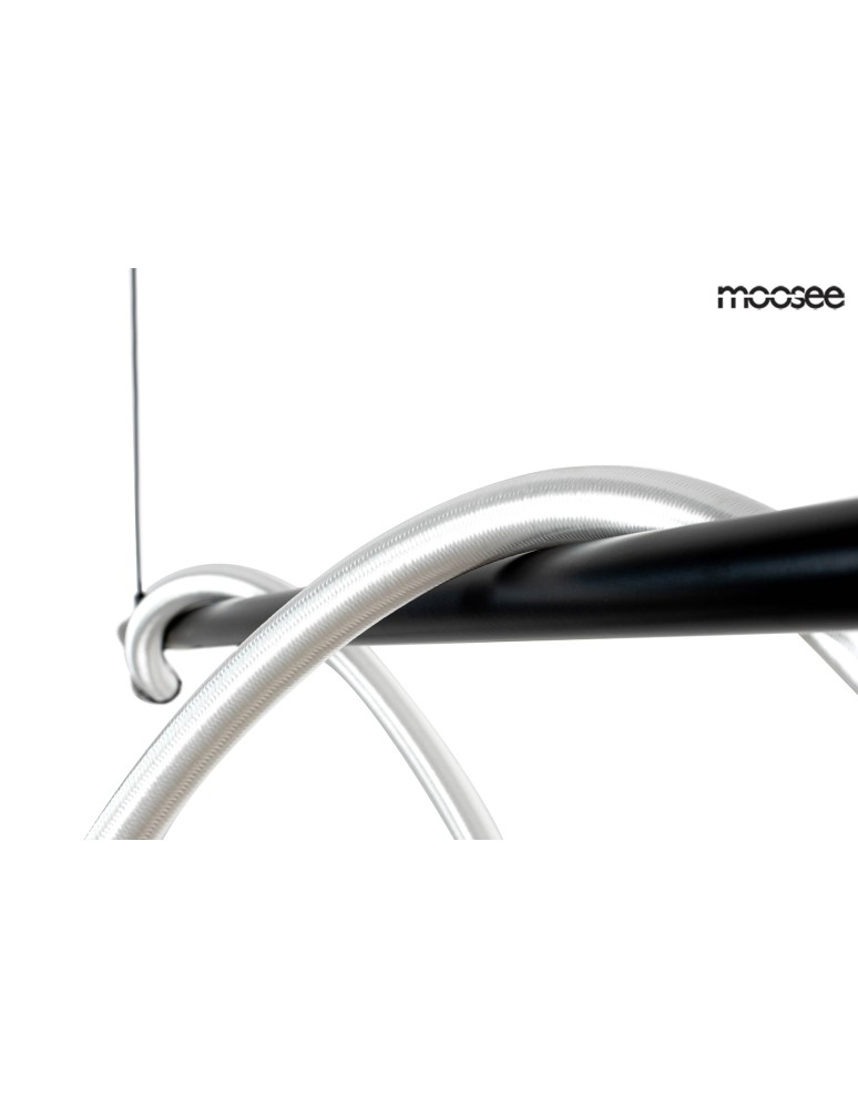 Pendant lamps over the island - MOOSEE pendant lamp SERPIENTE 120 black (MSE1501100394) - product kolory-swiatla.pl 6
