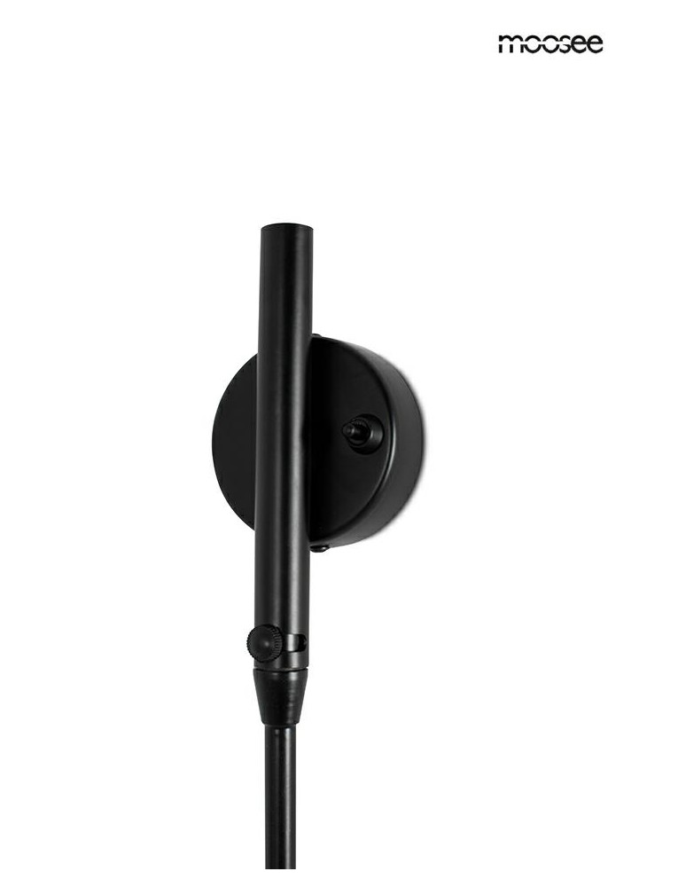 Cantilever wall lamps - MOOSEE wall lamp RAVEN - aluminum, carbon steel (MSE1501100204) - product kolory-swiatla.pl 5