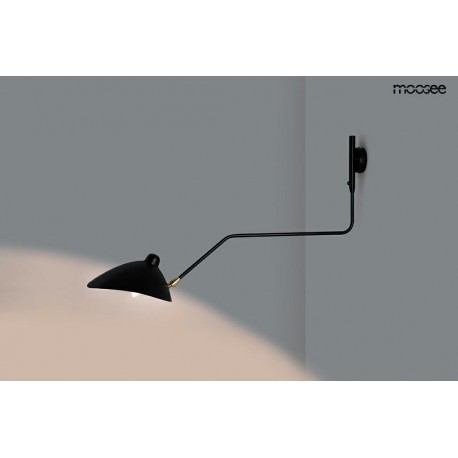 MOOSEE lampa ścienna RAVEN - aluminium, stal węglowa (MSE1501100204)