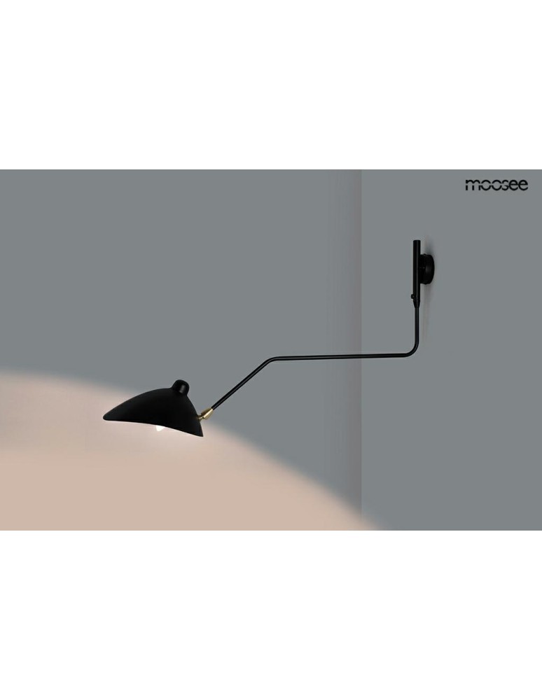 Cantilever wall lamps - MOOSEE wall lamp RAVEN - aluminum, carbon steel (MSE1501100204) - product kolory-swiatla.pl 6