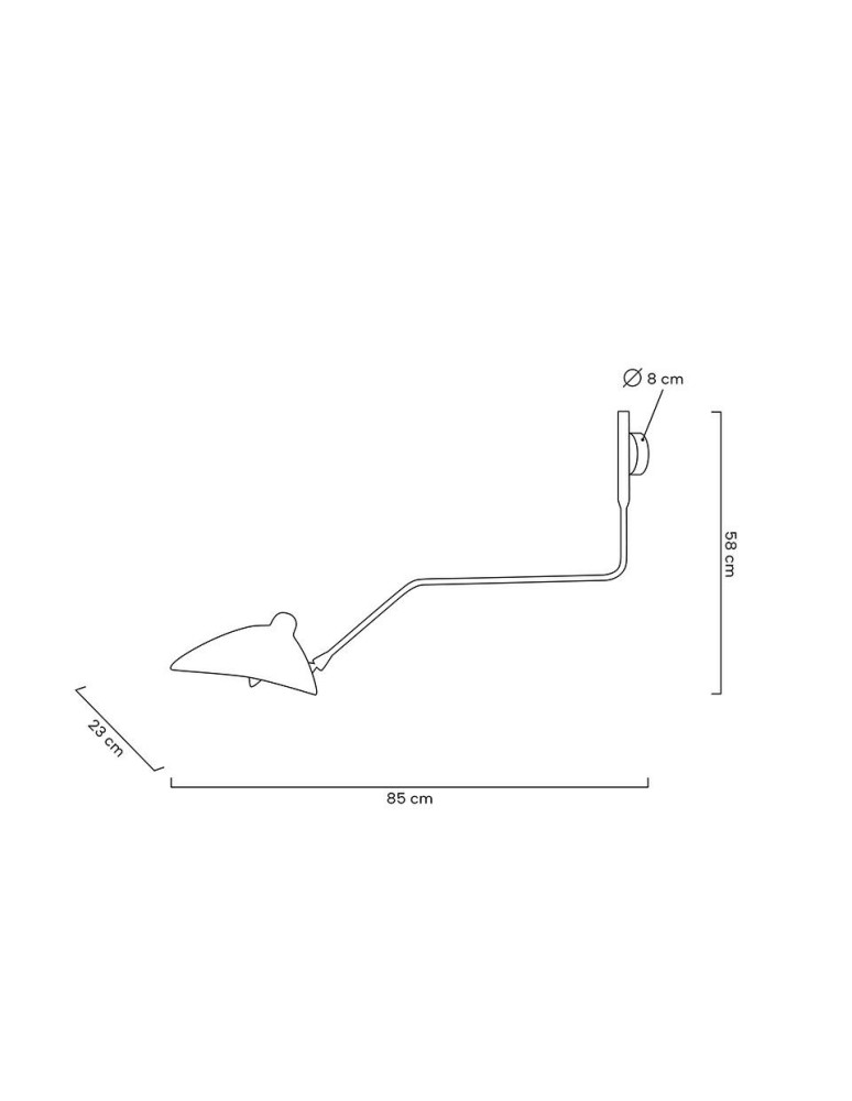 Cantilever wall lamps - MOOSEE wall lamp RAVEN - aluminum, carbon steel (MSE1501100204) - product kolory-swiatla.pl 7
