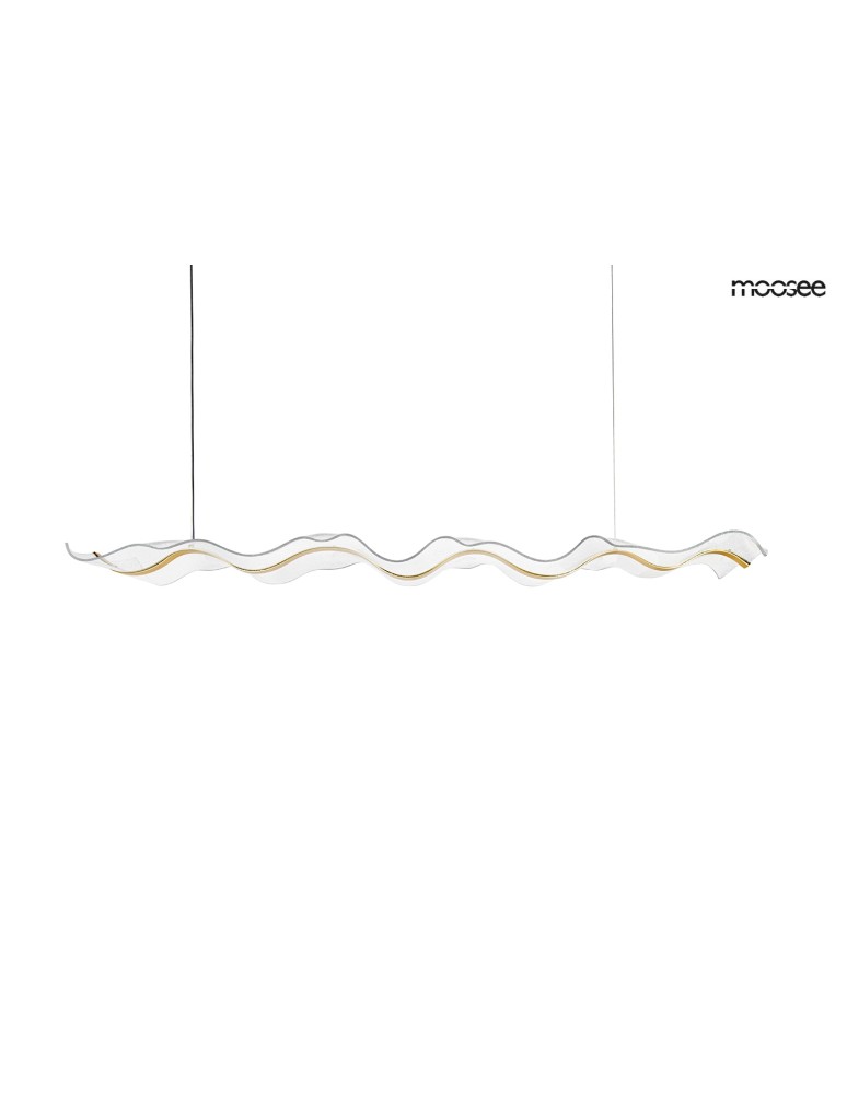 Pendant lamps over the island - MOOSEE BREATH 150 gold pendant lamp (MSE1501100404) - product kolory-swiatla.pl 1