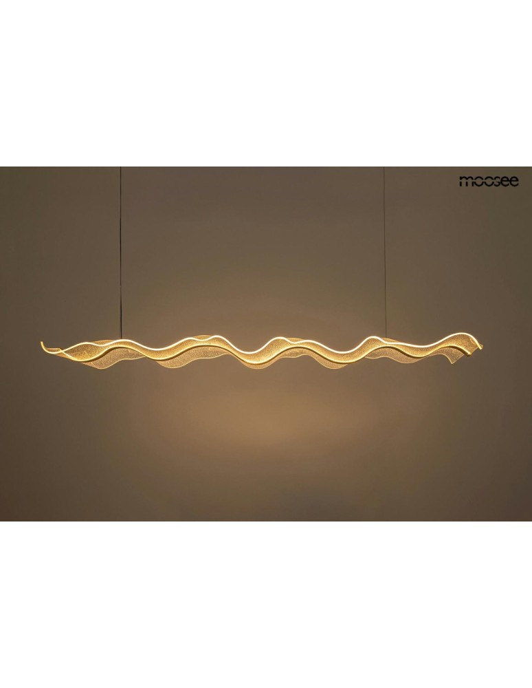 Pendant lamps over the island - MOOSEE BREATH 150 gold pendant lamp (MSE1501100404) - product kolory-swiatla.pl 2