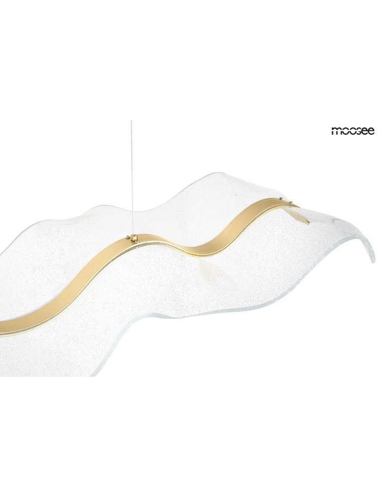 Pendant lamps over the island - MOOSEE BREATH 150 gold pendant lamp (MSE1501100404) - product kolory-swiatla.pl 10