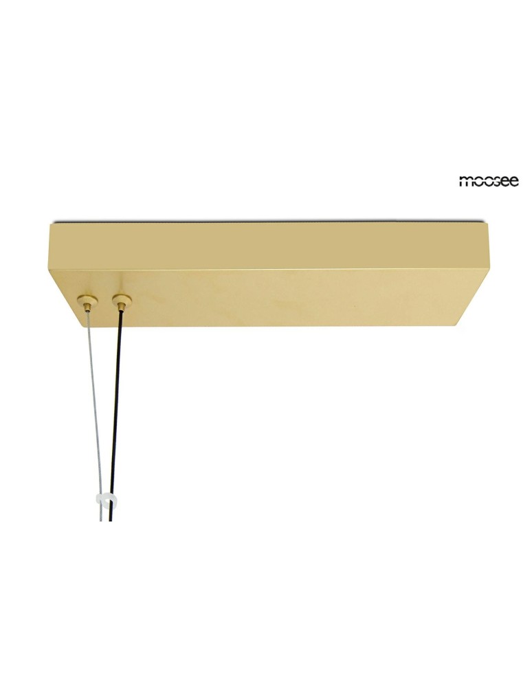 Pendant lamps over the island - MOOSEE BREATH 150 gold pendant lamp (MSE1501100404) - product kolory-swiatla.pl 12