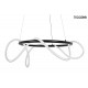 MOOSEE lampa wisząca SERPIENTE 60 czarna (MSE1501100395)