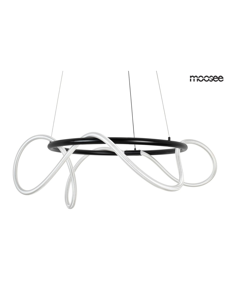 LED pendant lamps - MOOSEE pendant lamp SERPIENTE 60 black (MSE1501100395) - product kolory-swiatla.pl 1