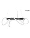MOOSEE lampa wisząca SERPIENTE 60 czarna (MSE1501100395)