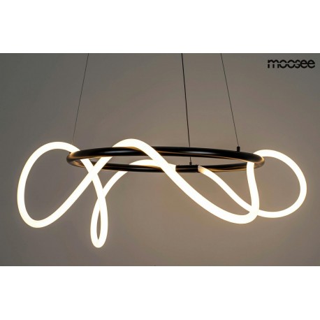 MOOSEE lampa wisząca SERPIENTE 60 czarna (MSE1501100395)