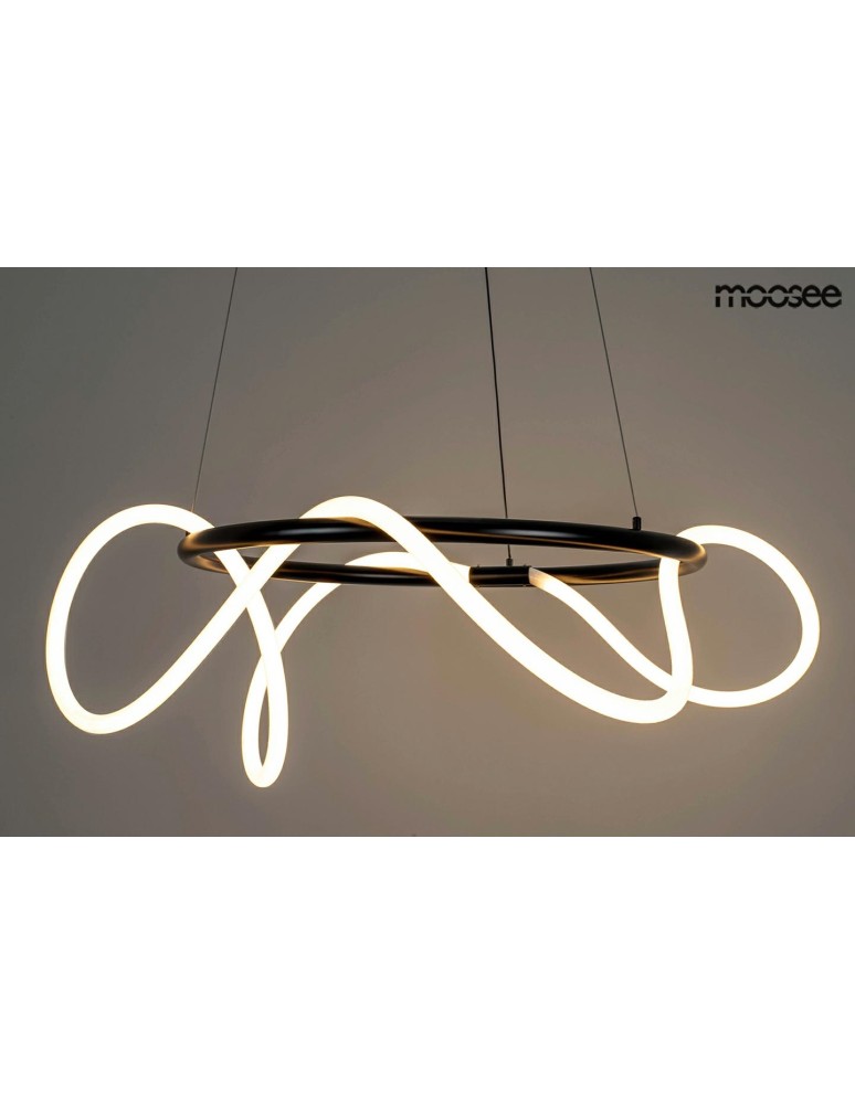 LED pendant lamps - MOOSEE pendant lamp SERPIENTE 60 black (MSE1501100395) - product kolory-swiatla.pl 2