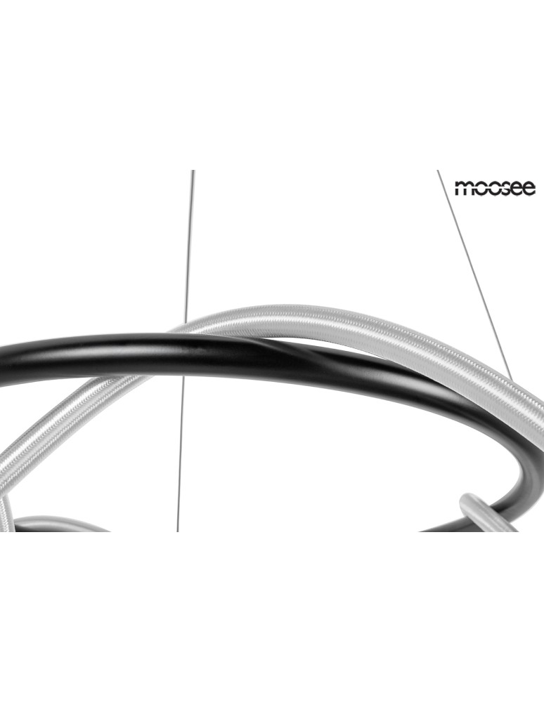 LED pendant lamps - MOOSEE pendant lamp SERPIENTE 60 black (MSE1501100395) - product kolory-swiatla.pl 3