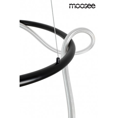 MOOSEE lampa wisząca SERPIENTE 60 czarna (MSE1501100395)